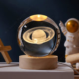3D Crystal Ball Galaxy 